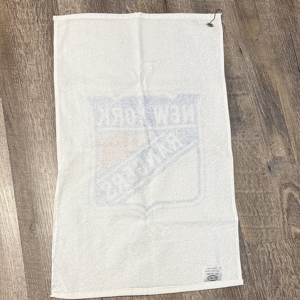 New York Rangers Golf Bag Towel with Logo - Picture 4 of 7